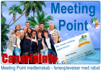 Gran Canaria Meetimg Point ferieoplevelser med rabat 325