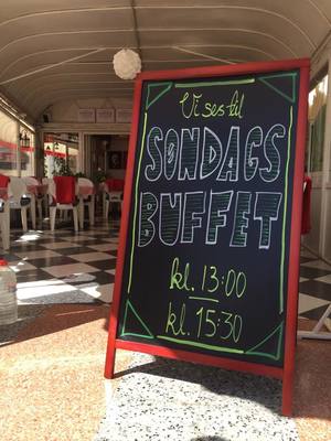 søndags buffet