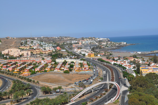 San Agustin, ferieby med en del fastboende skandinavere.