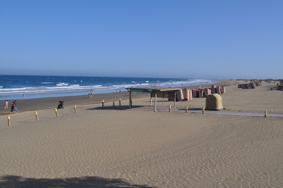 Maspalomas stranden ala Corona